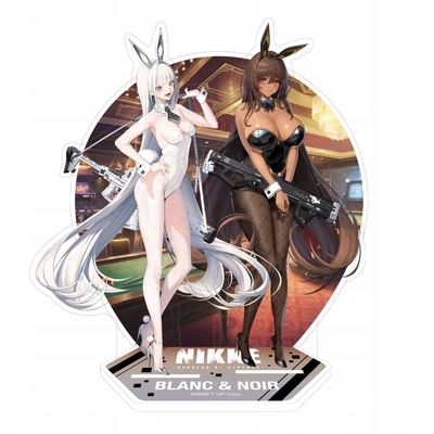 Diorama Akrylowa Goddess of Victory: Nikke Blanc & Noir 18cm