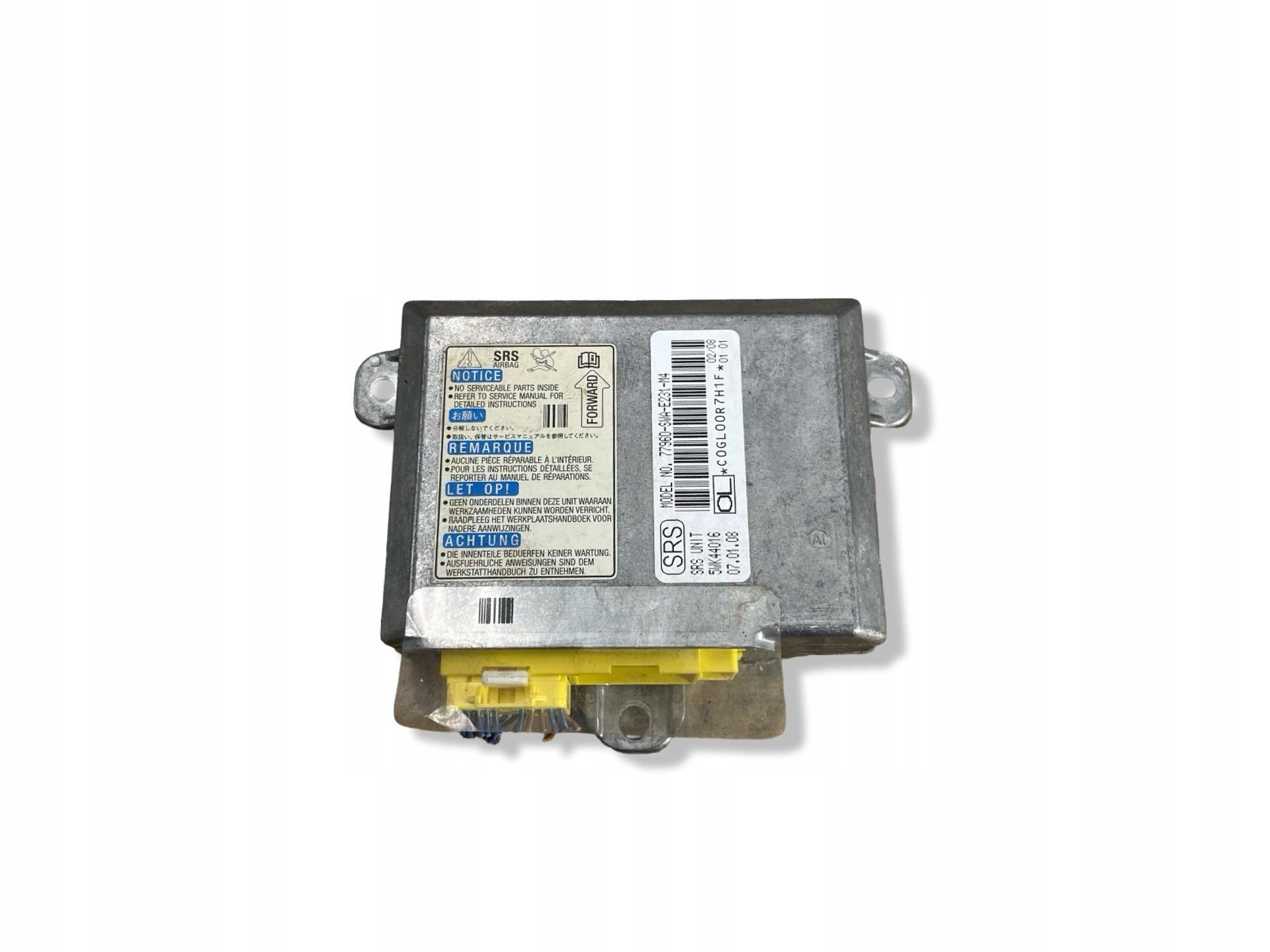 modulo airbag Honda CR-V 3 RE6 2008 77960-SWA-E231-M4