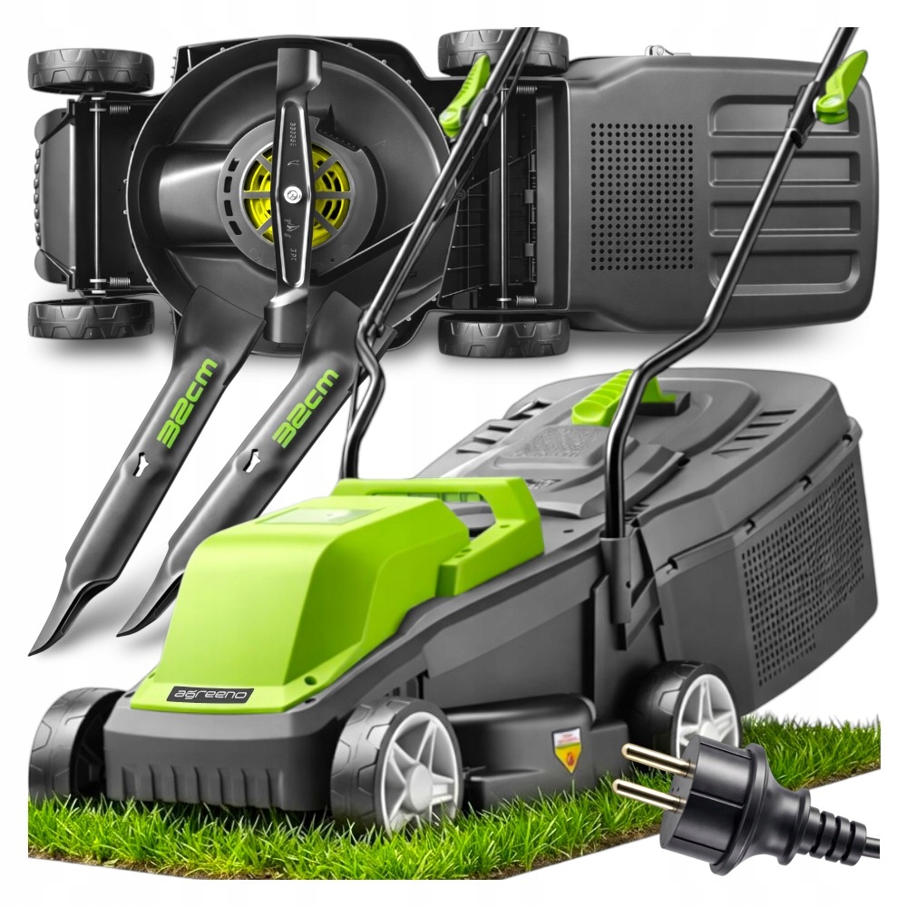 Elektrická sekačka Agreeno 2000 W 28 l