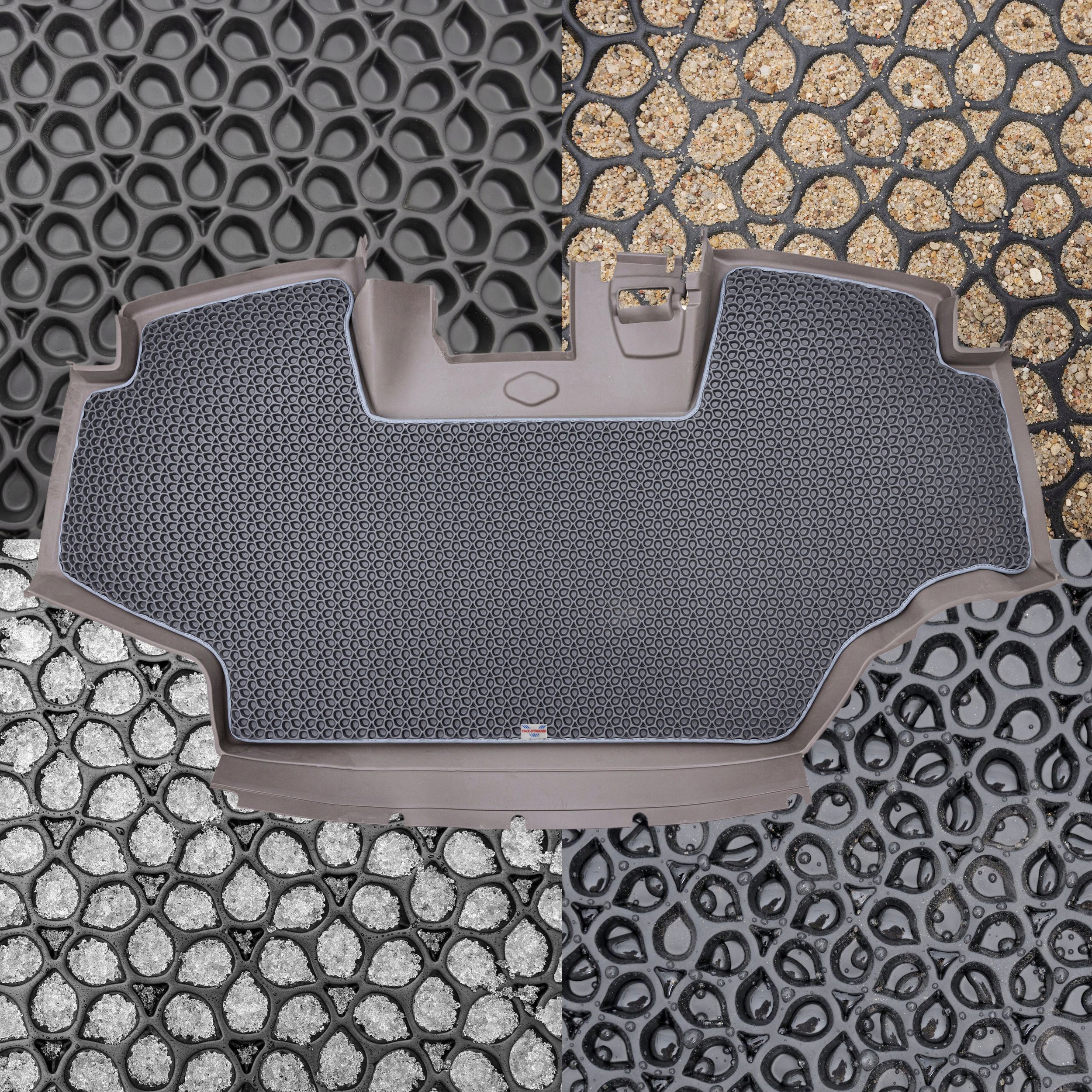 John Deere Seria 6 6930 2007-2012 Dywanik Kolor szary