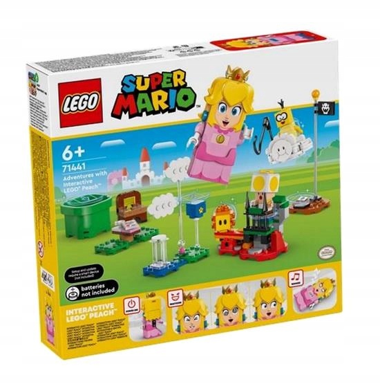 Lego(r) Mario 71441 Dobrodružství S Figurkou Peach