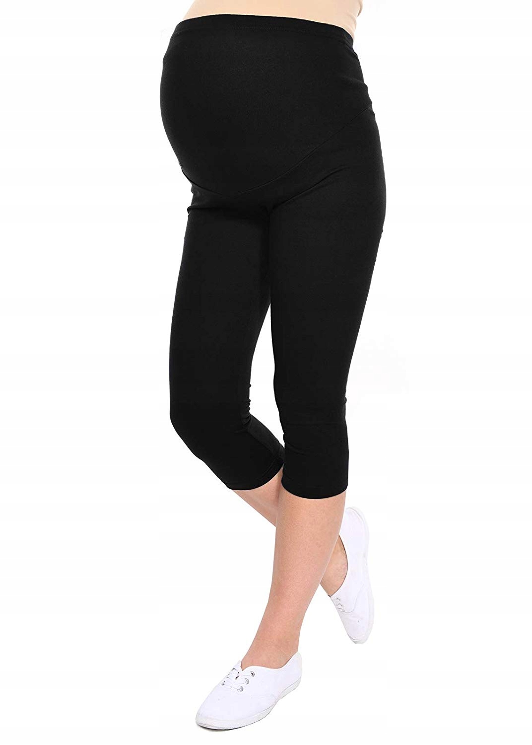 

Komfortowe legginsy 3/4 ciążowe L kolory