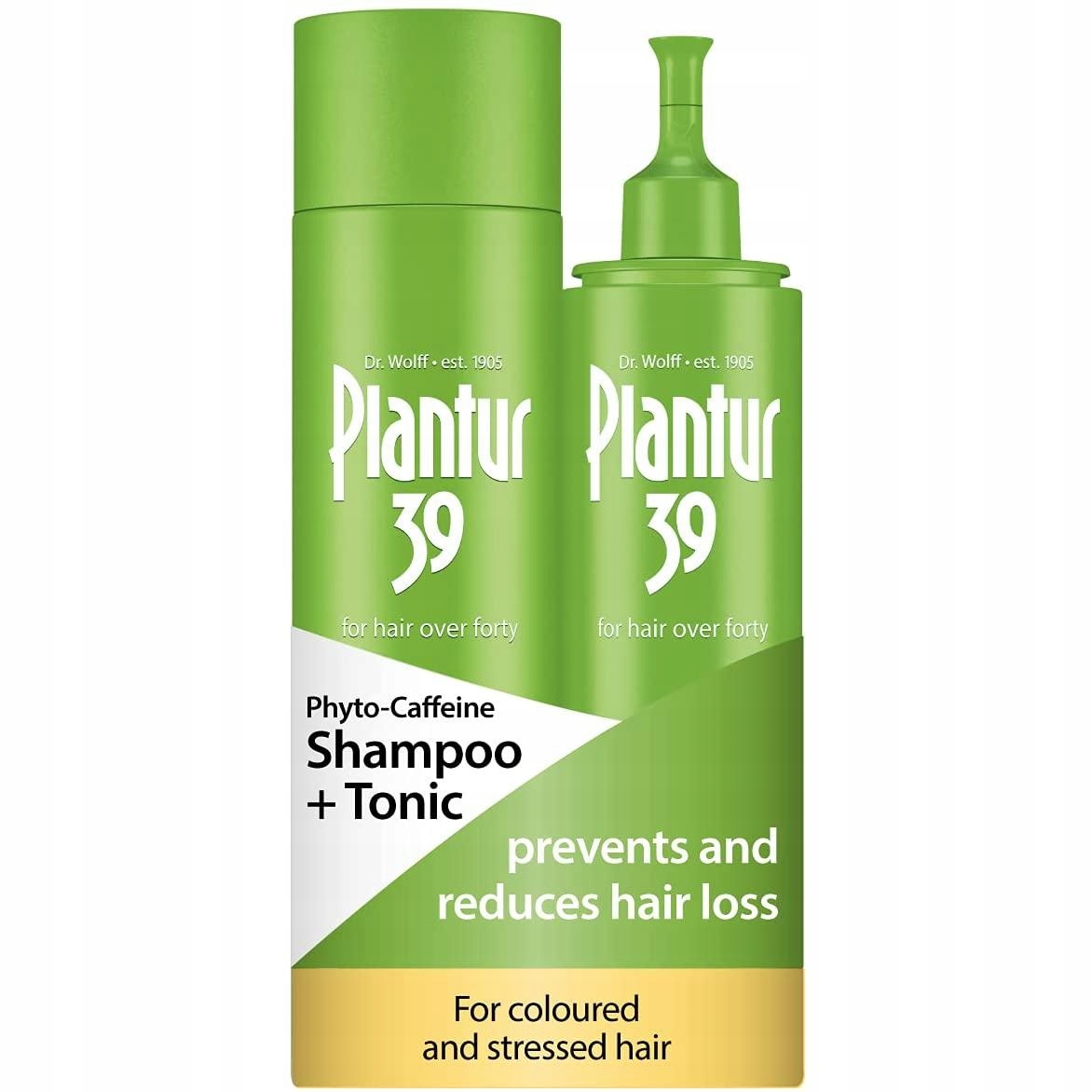 Plantur 39 Zestaw Szampon+Tonik do włosów farbowanych 250+200ml