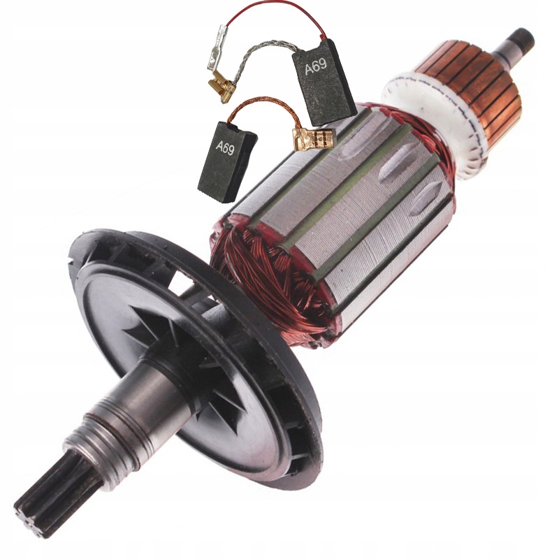 rotor pro Bosch Gbh 7 Gbh 7-45 De Gbh 7-46 DD 57 uhlíkové kartáče