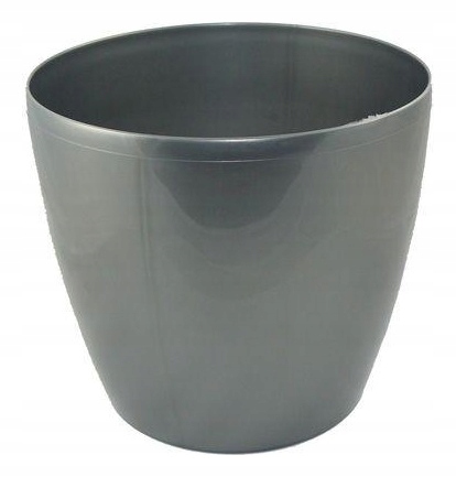 

Doniczka Magnolia fi 300mm h 265mm srebrna Lamela