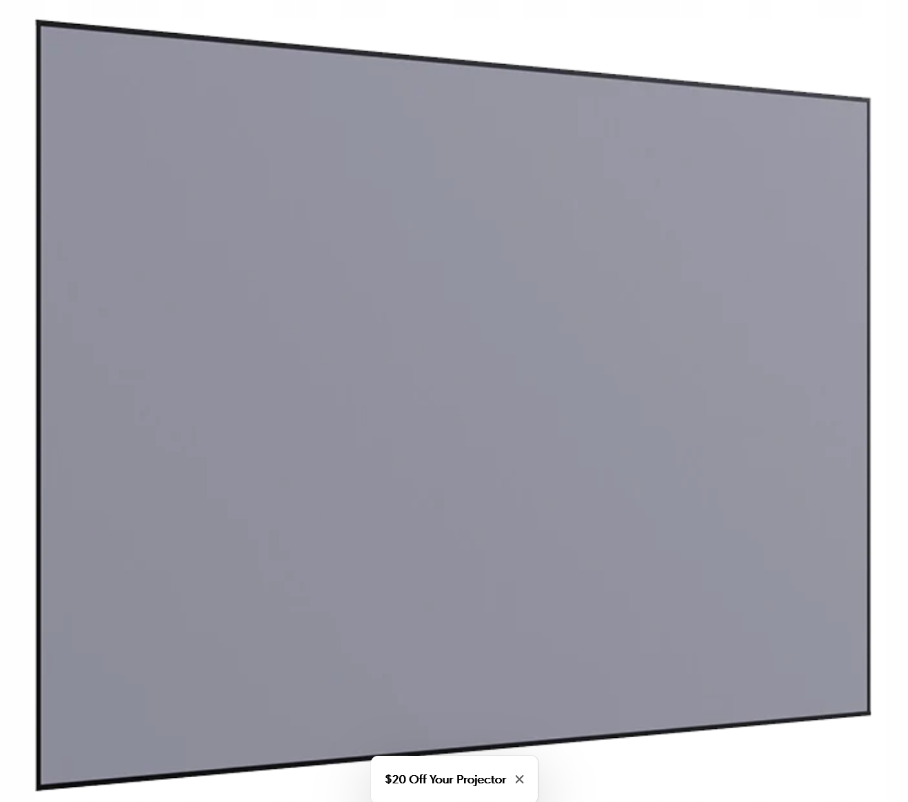 Projekční plátno Wanbo Fresnel Anti-Light Screen 75"