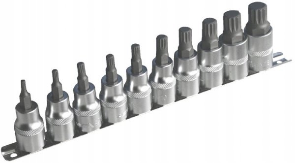 

Zestaw Kluczy Nasadek Spline Xzn M4-M18 1/2 Asta