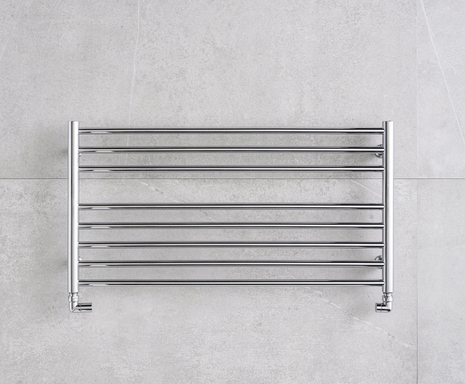 Teleso kúpeľňové trubkové Pmh Sorano Snl 905X480MM Šedobéžová Strukt. Snlg