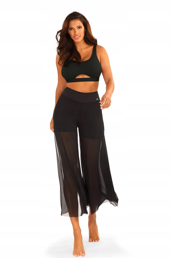 Self Plážové Koupací Kalhoty Šortky Dancing 4 Černé 40 L