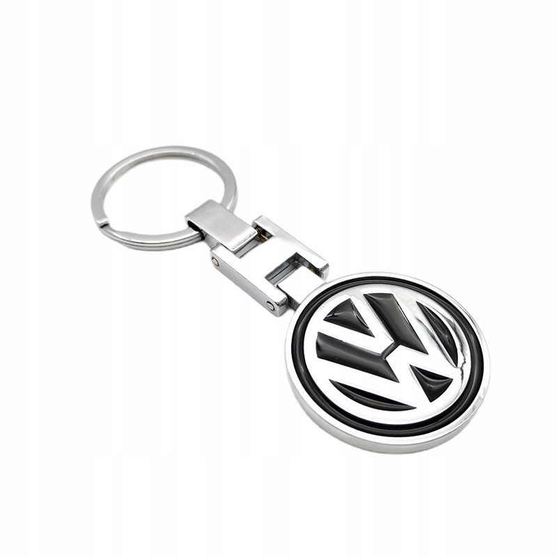 Vw Wolkswagen Brelok Breloczek Czarny Metalowy Do Kluczy K25
