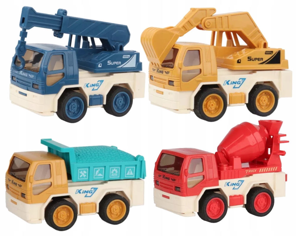 AUTA BUDOWLANE KOPARKA BETONIARKA DŹWIG WYWROTKA EAN (GTIN) 6900313177274