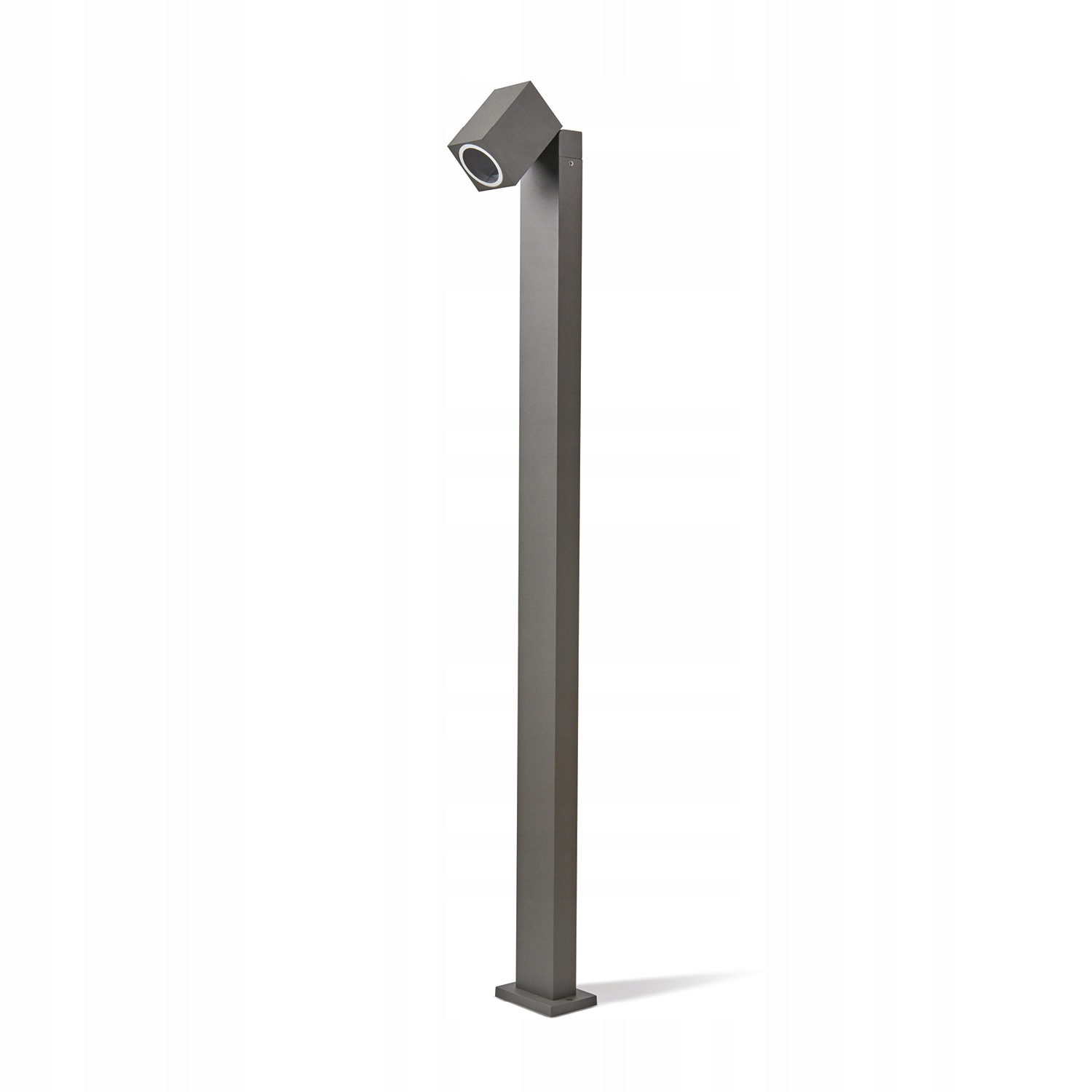 Stojací Zahradní Lampa Sloupek Šedá GU10 Stylová