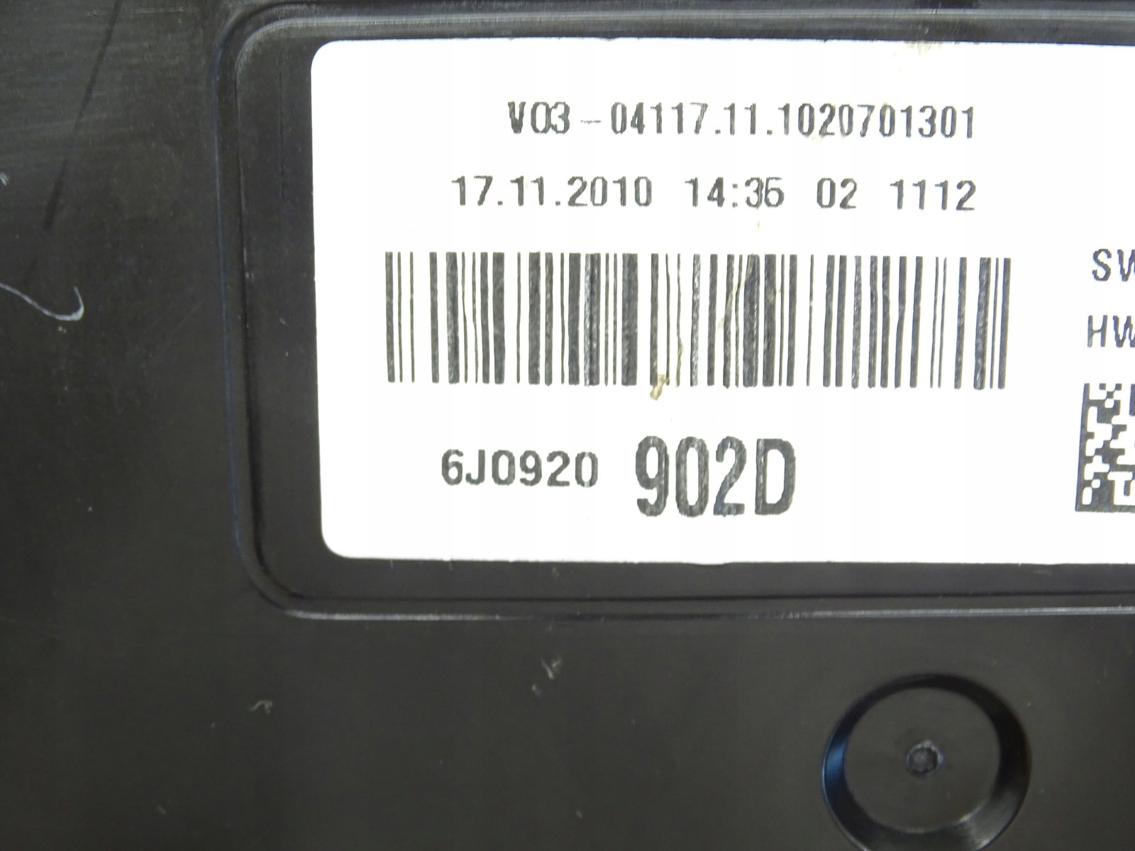 dials dials SEAT IBIZA IV 6J 6J0920902D UK