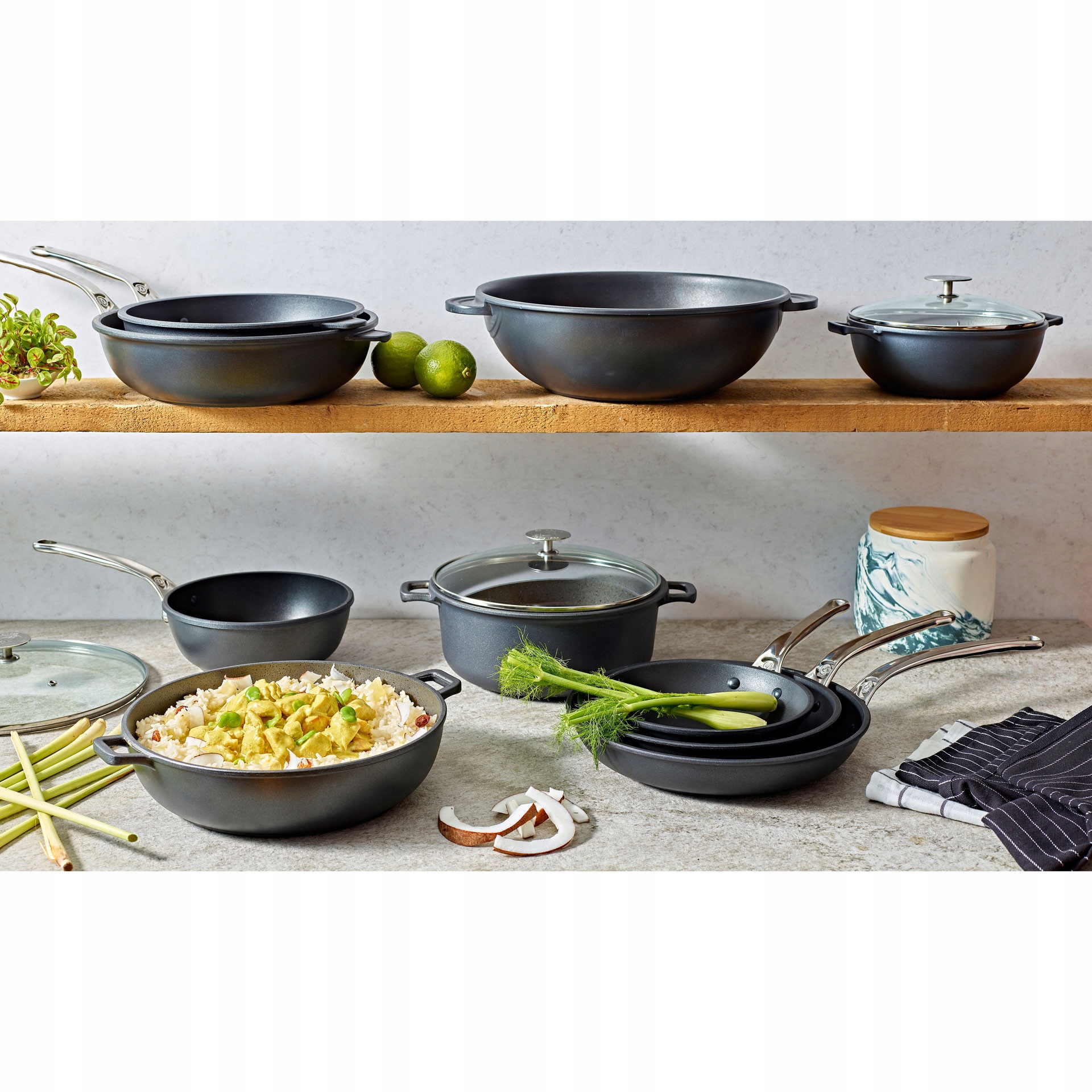 De Buyer Hrniec so sklenenou pokrievkou s priemerom 28 cm