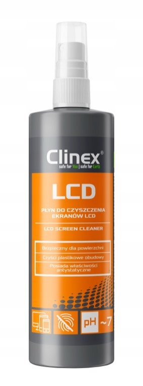 Płyn do czyszczenia ekranów LCD Clinex LCD 77-687 200 ml 1 szt.