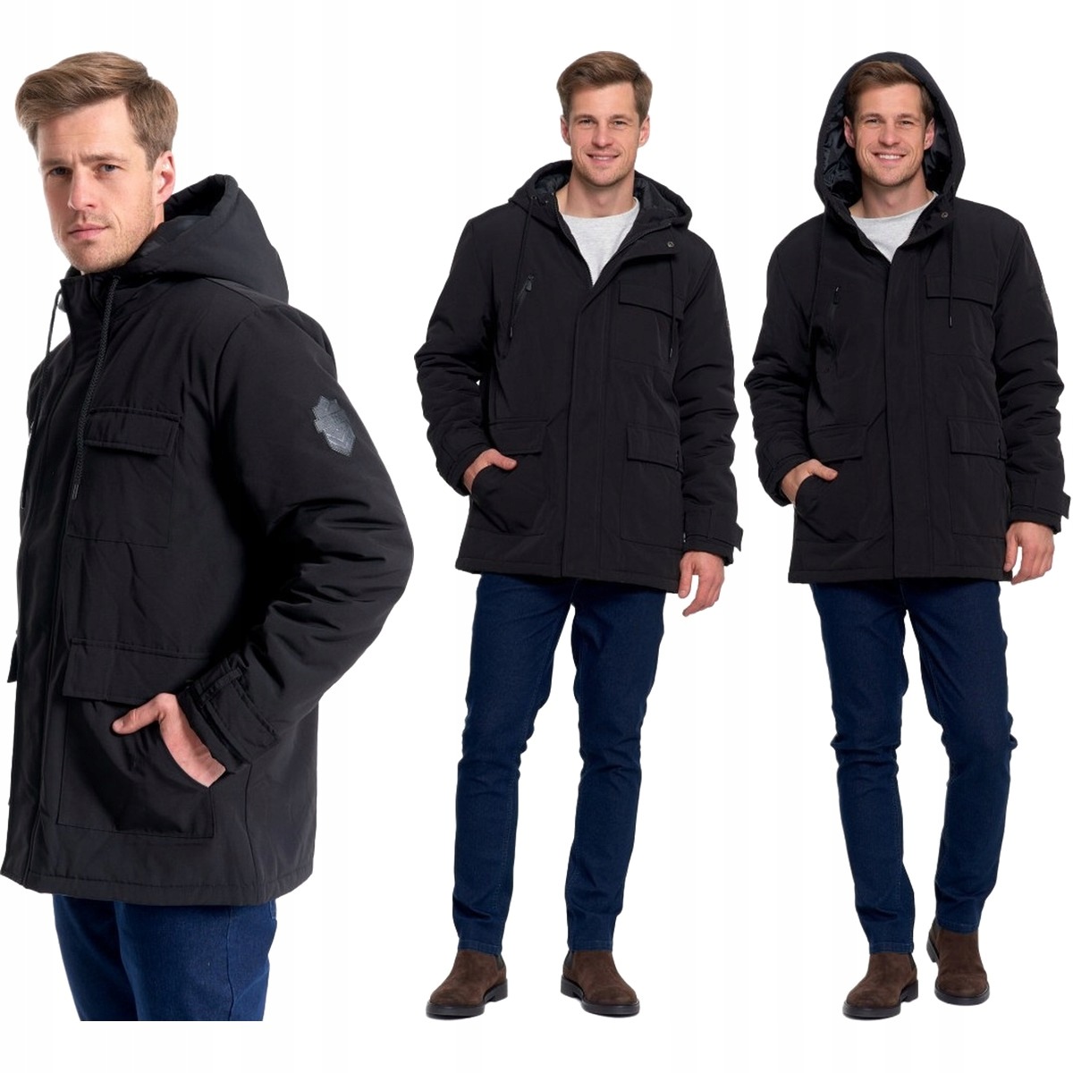 Pánská bunda Moraj OMW1190-001 černá 3XL