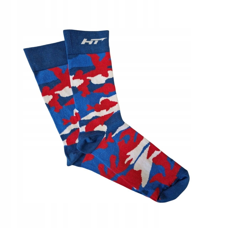 Skarpetki Hype Tackle Premium Socks Camo Czerw-Nieb 03 R43-46