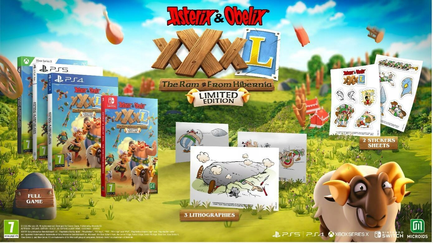 Asterix & Obelix XXXL: The Ram From Hibernia Limited Edition (PS4)