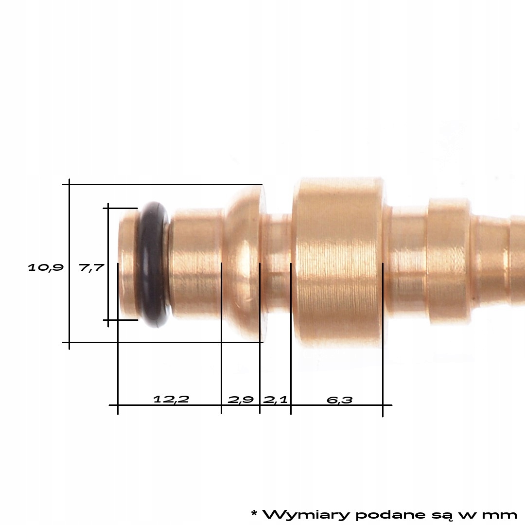 Adapter węża pistoletu wtyk do Stanley MacAllister Typ adapter