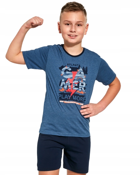 

Piżama chłopięca 146/152 Cornette 476/92 Gamer