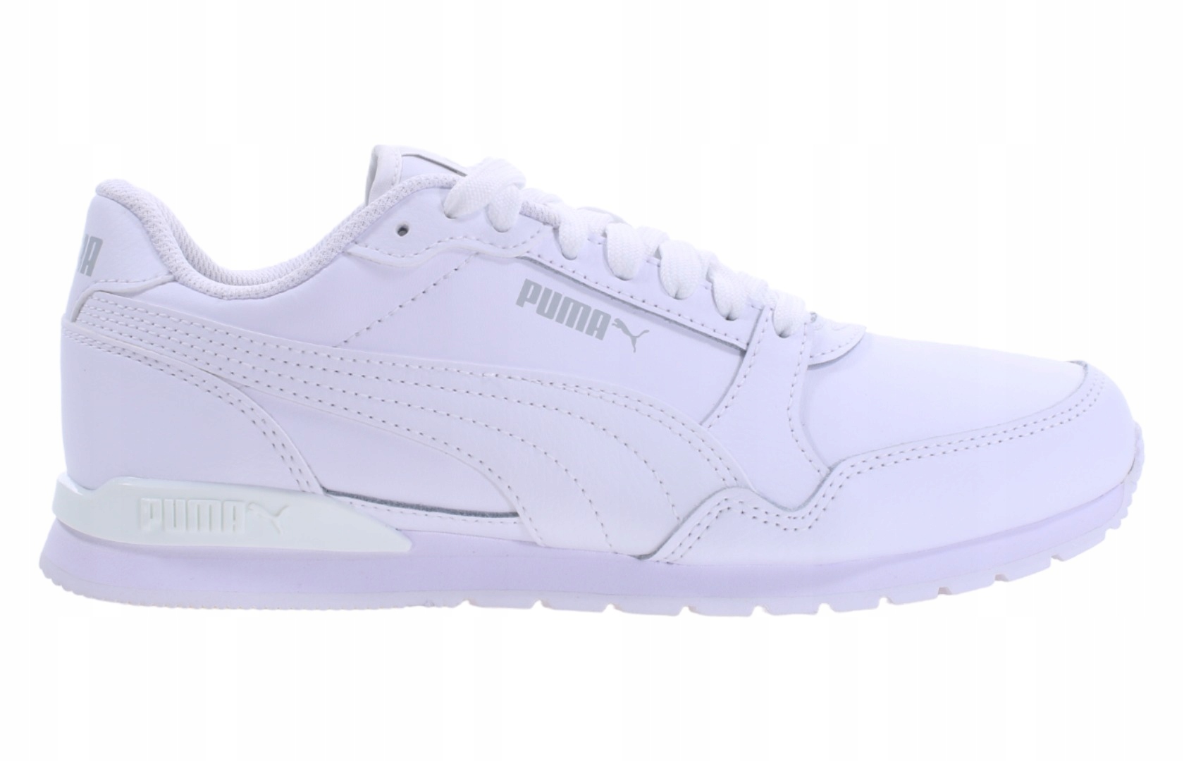 pro mládež boty Puma St Runner v3 L Jr 384904 02 nízké bílé 37,5