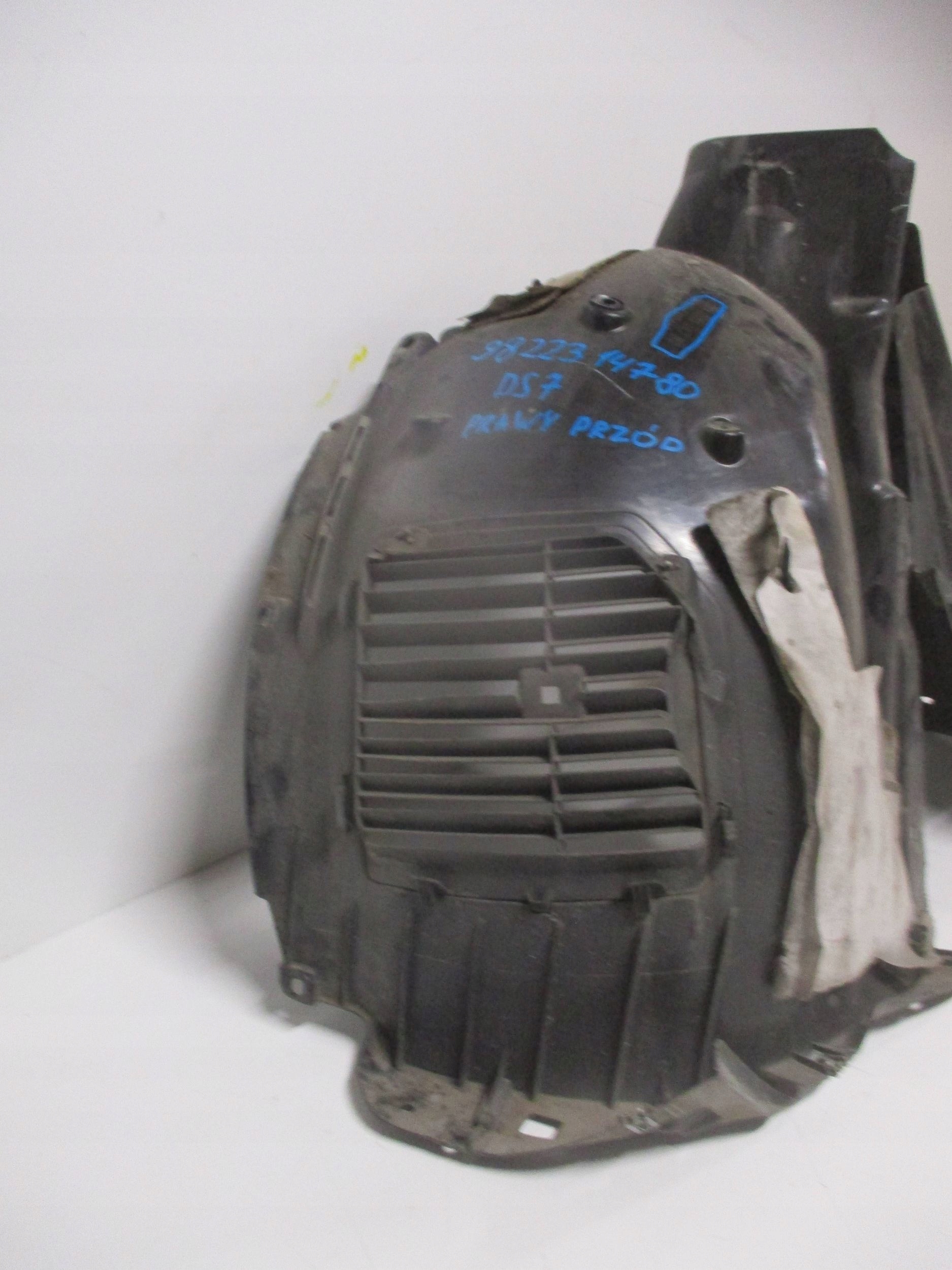 mudguard front front right CITROEN DS7 CROSSBACK 9822314780