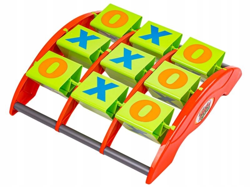 Gra Zręcznościowa, Logiczna, KÓŁKO I KRZYŻYK, Rzut Traf Do Celu Duża Wersja Płeć chłopcy dziewczynki