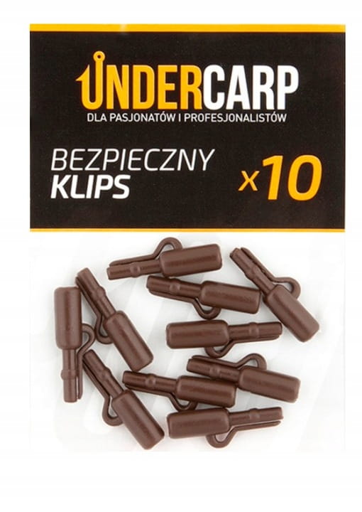 UnderCarp Bezpieczny Klips Brązowy