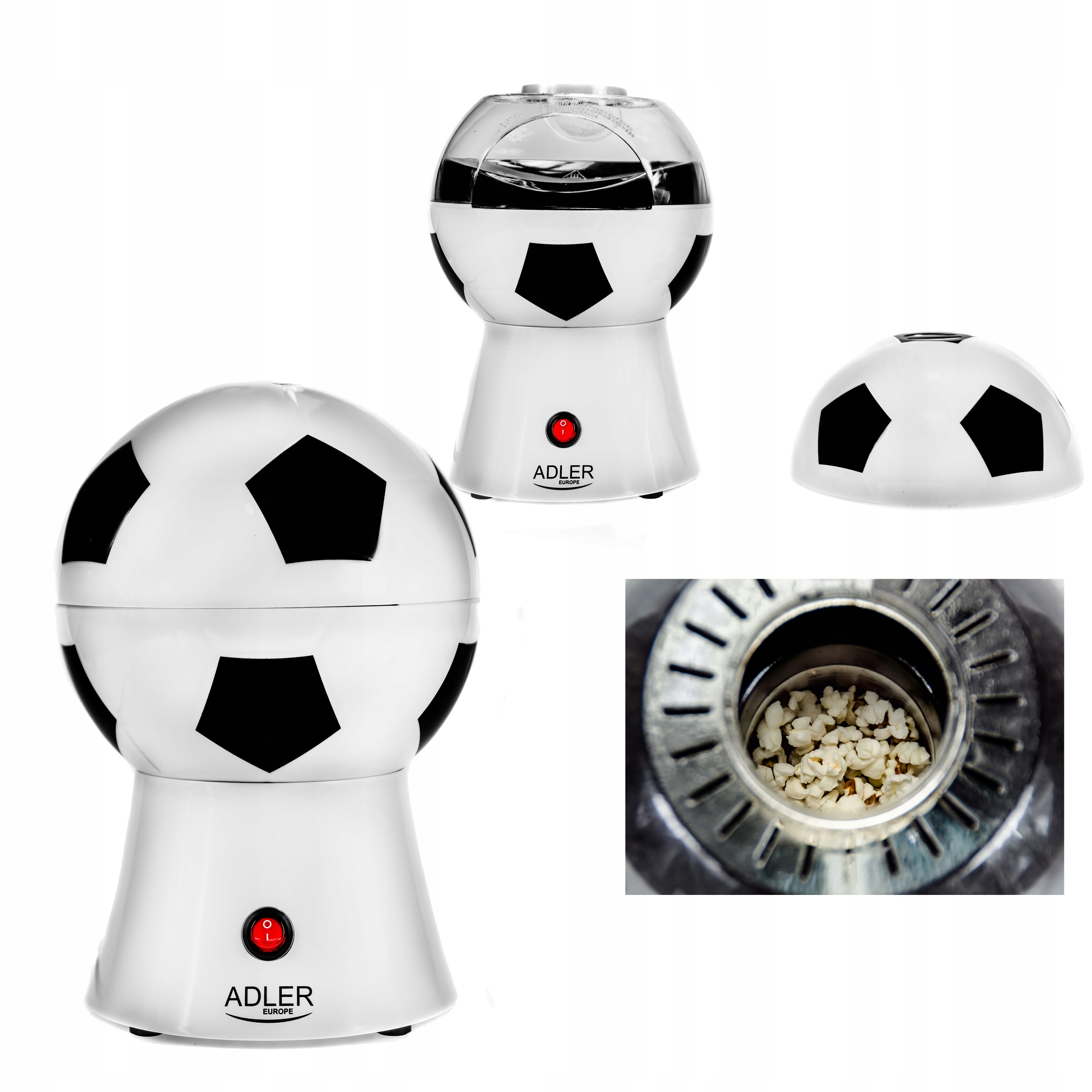 ADLER AD4479 MASZYNA MASZYNKA KIBICA DO POPCORNU