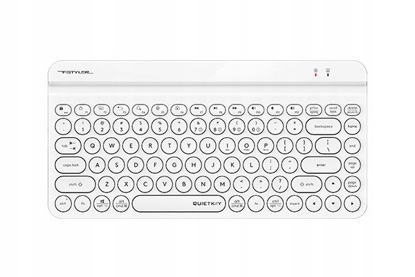 Klawiatura FStyler FBK30 biały 2.4GHz Bt (silent)