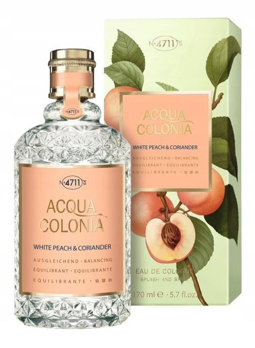 4711 Acqua Colonia White Peach Kolínská voda 170 ml