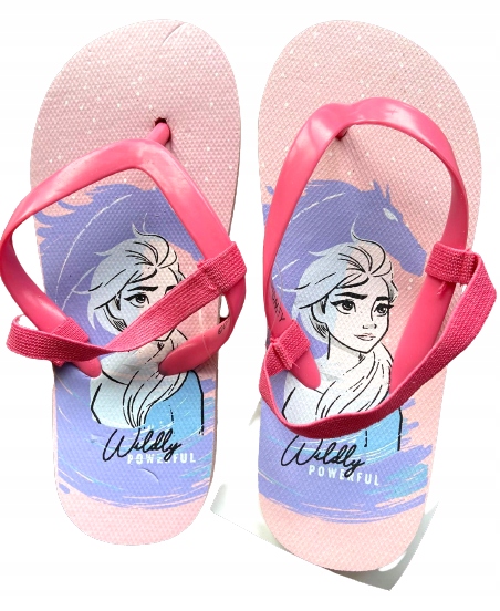 

Japonki Dziecięce Klapki Elsa Frozen - rozm. 24/25