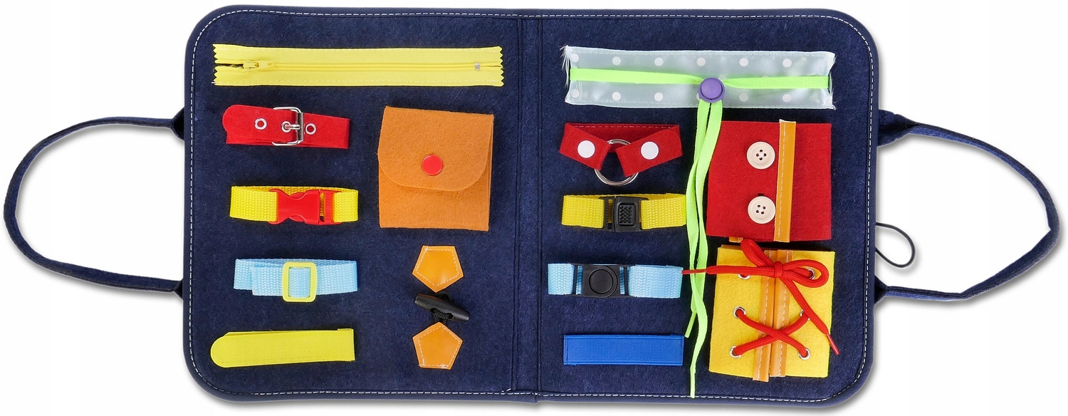 TABLICA MANIPULACYJNA TORBA SENSORYCZNA MONTESSORI Certyfikaty, opinie, atesty CE EN 71