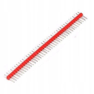 

Listwa goldpin raster 40 sztuk 2.54mm czerwona