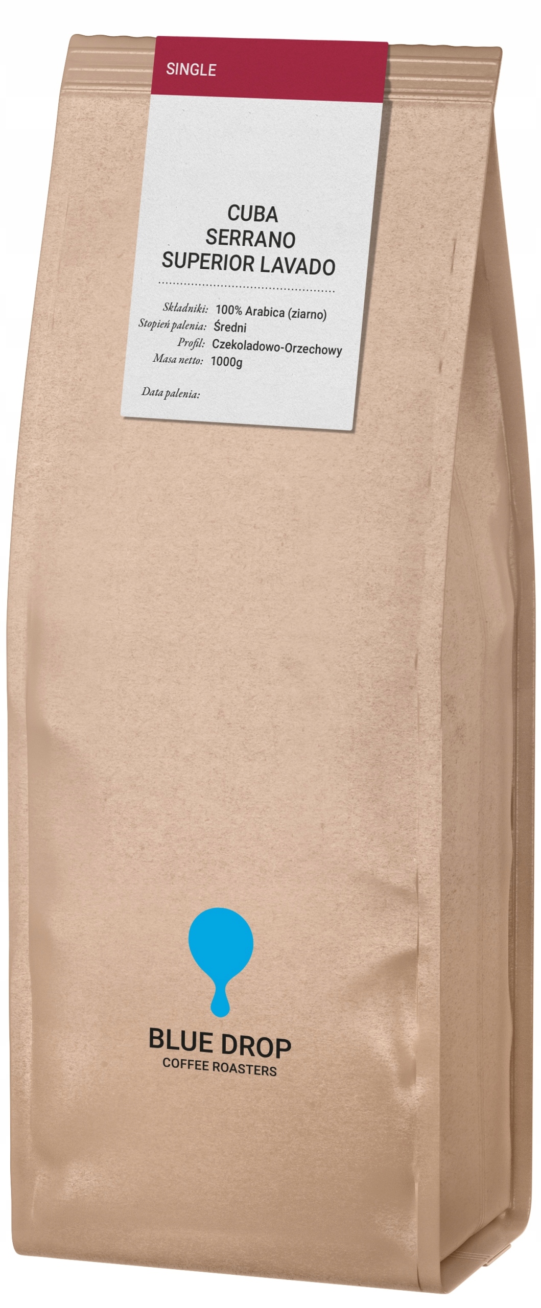 Levně Káva Zrnková Kuba 100% Arabica 1 kg Káva Cuba Serrano Čerstvě pražená 1000 g