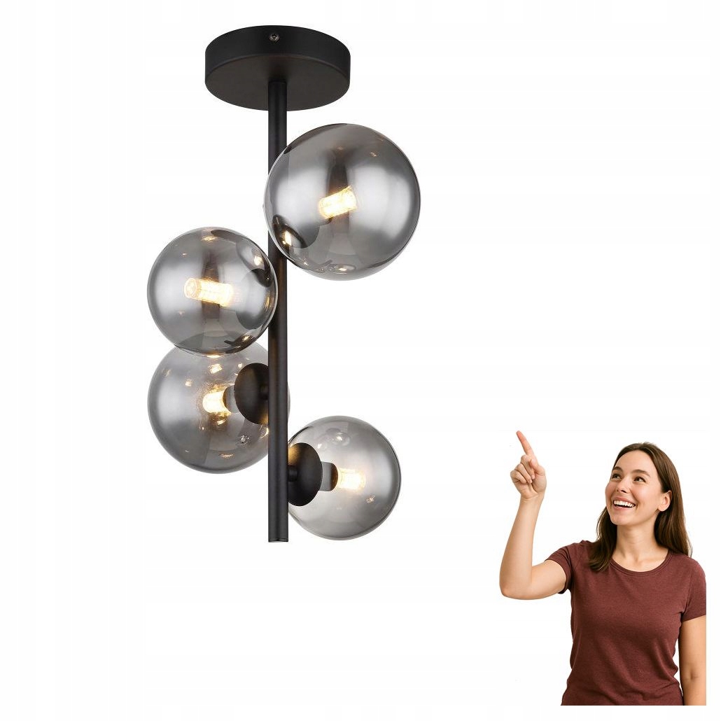 Závesná lampa Riha 56133-4D Globo