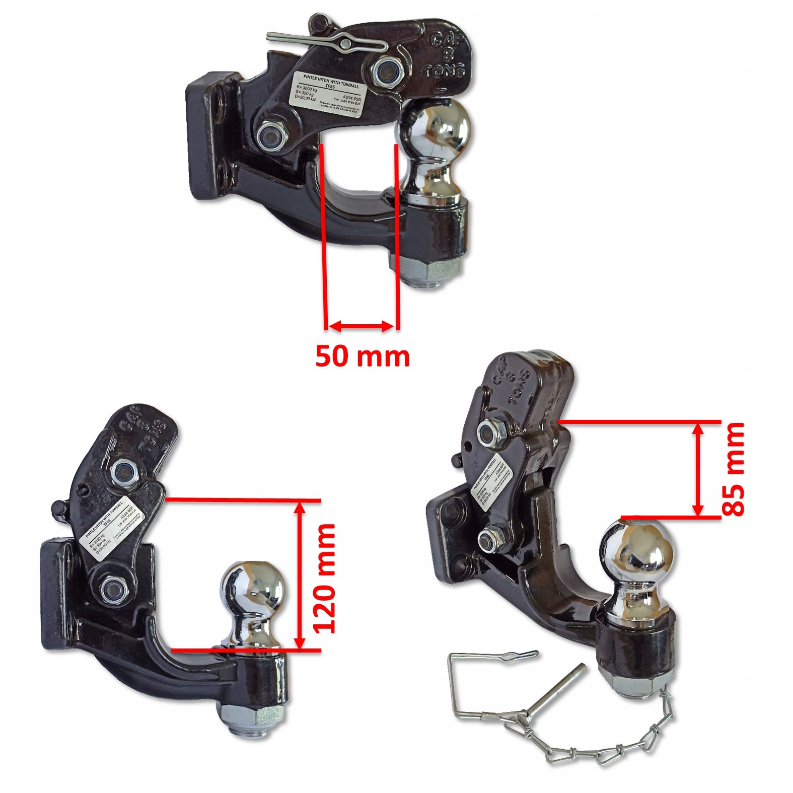 ZACZEP SZCZĘKOWY KULOWY OCZKOWY SPRZĘG HOLOWNICZY Wiązka dedykowana nie