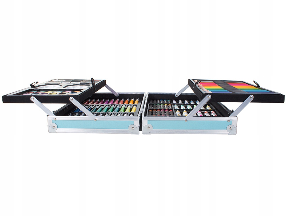 Zestaw do malowania dla dzieci w walizce 145 szt artystyczny EAN (GTIN) 5907451338674