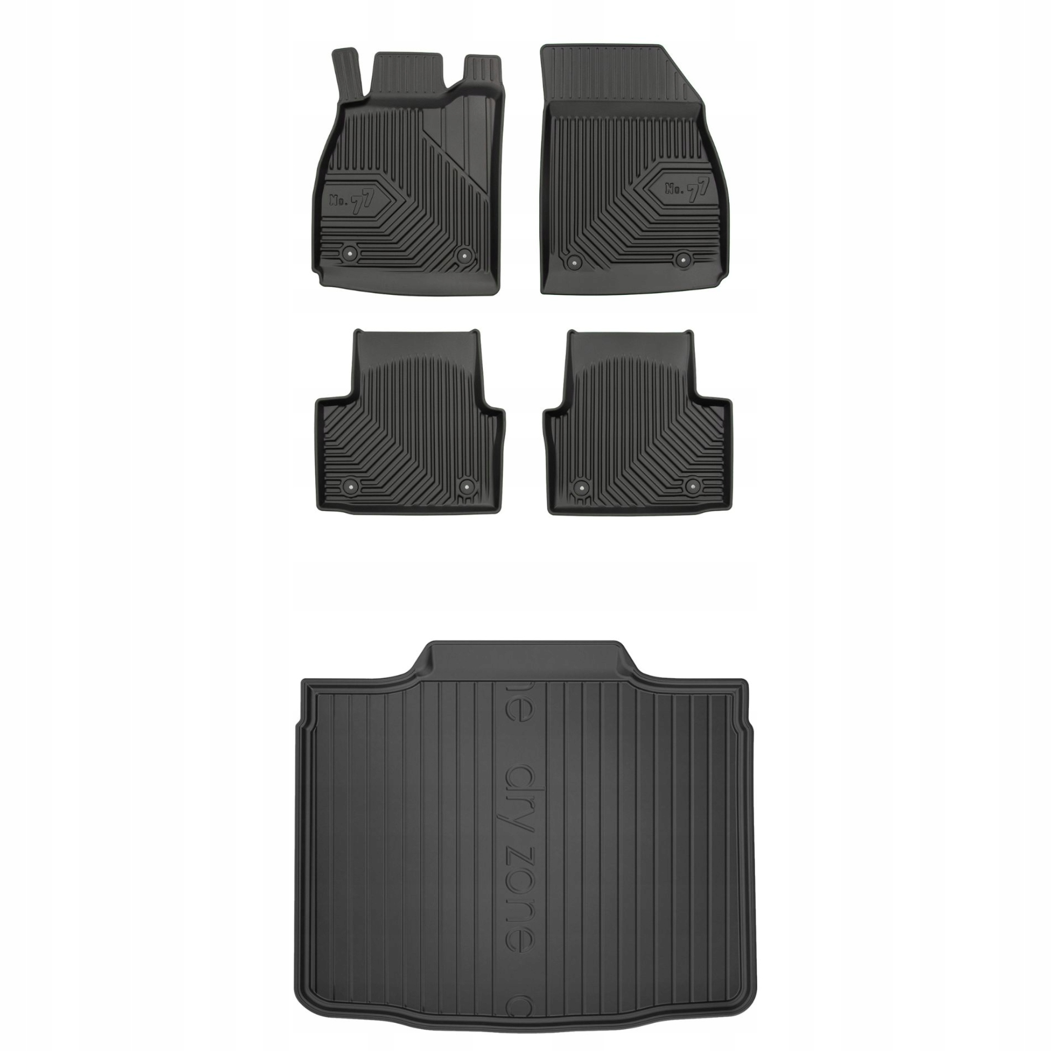 Sada gumových kobercov a rohoží pre Opel Insignia A