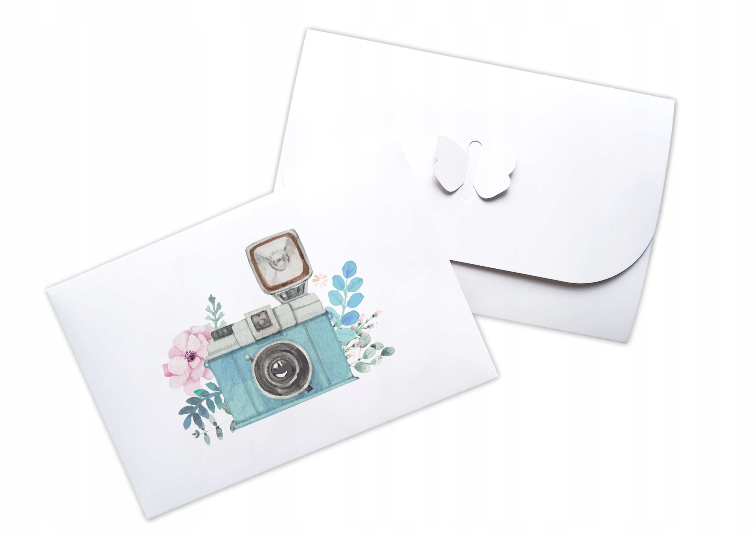 Koperta złożona,sklejona motylek 15x23 aparat