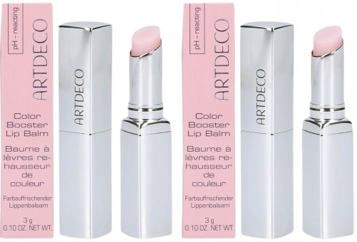 2 kusy Rtěnka Color Booster Lip Balm Art Deco Nelepí rty Hydratace