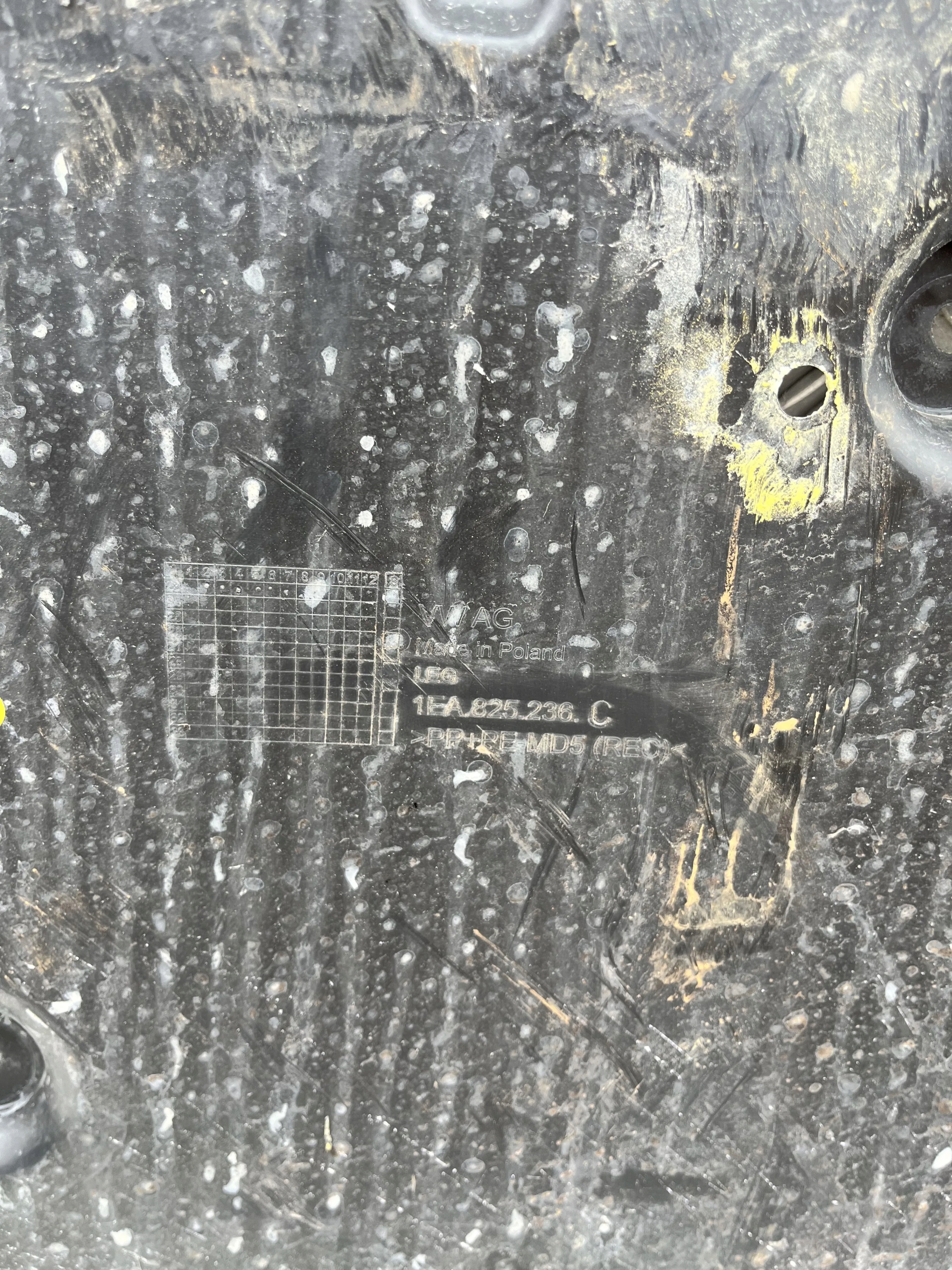 OSŁONA POD SILNIK VW ID.3 19- 1EA825236C