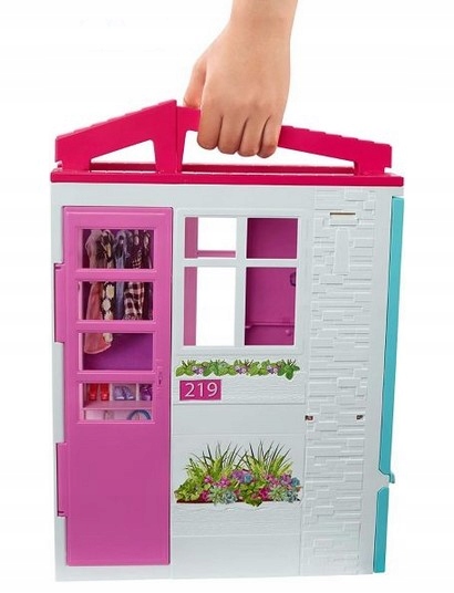 BARBIE DOMEK DLA LALEK DOMEK Z LALKĄ I AKCESORIAMI Seria Inny