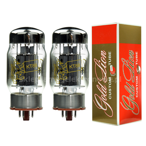 KT88 Gold Lion Genalex – 2 ks – vybraný pár