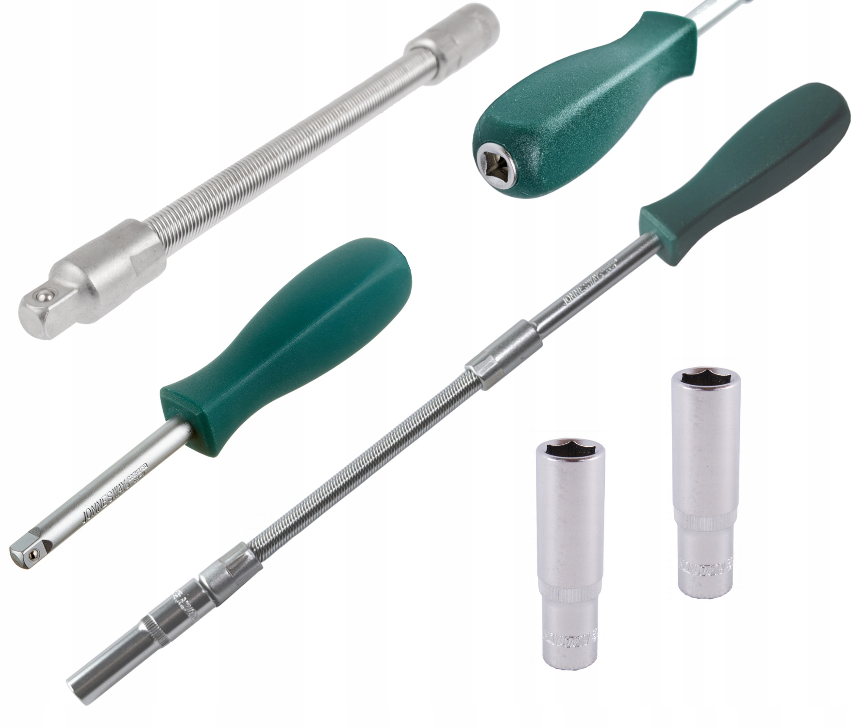 

Wkrętak Do Opasek Gięty 1/4" Nasadki 6, 7mm