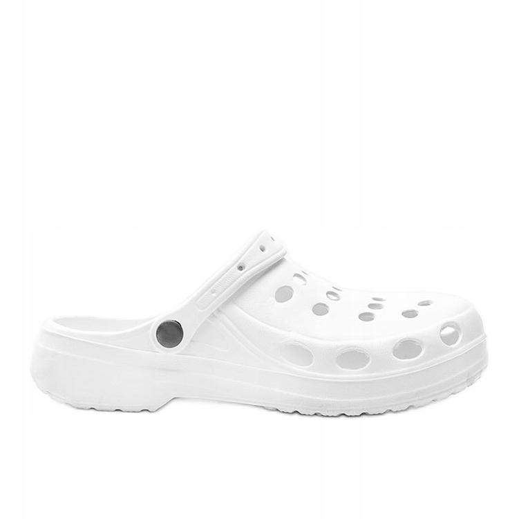 

Białe Syntetyk Buty Obuwie męskie Klapki r.43
