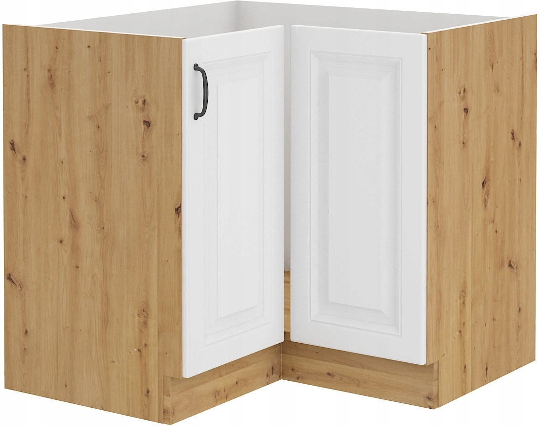 

Szafka rogowa, narożna 89x89. Biały Artisan