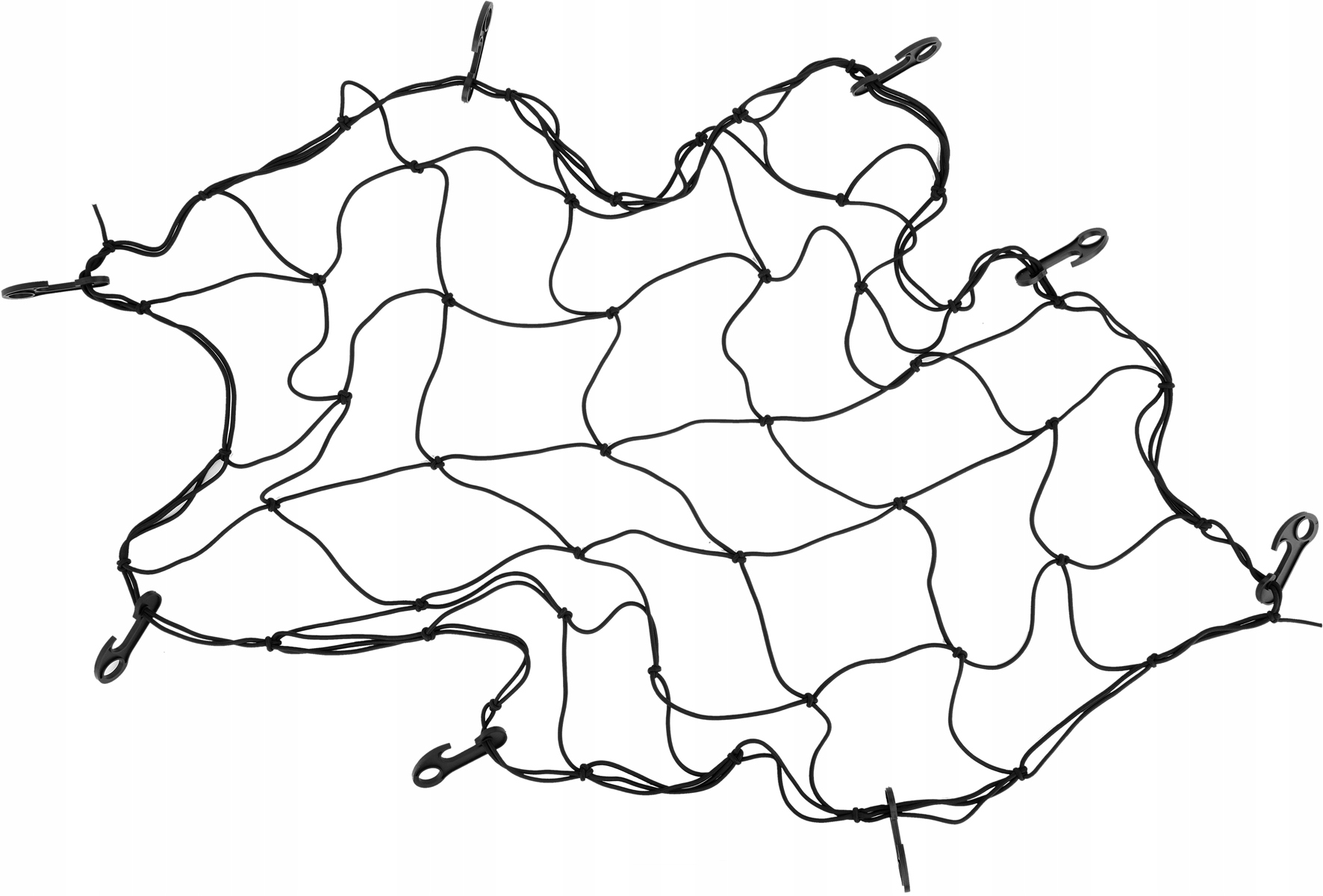 SIATKA DO BAGAŻNIKA Z 8 HAKAMI/ROZMIAR 90X90CM Rodzaj siatki