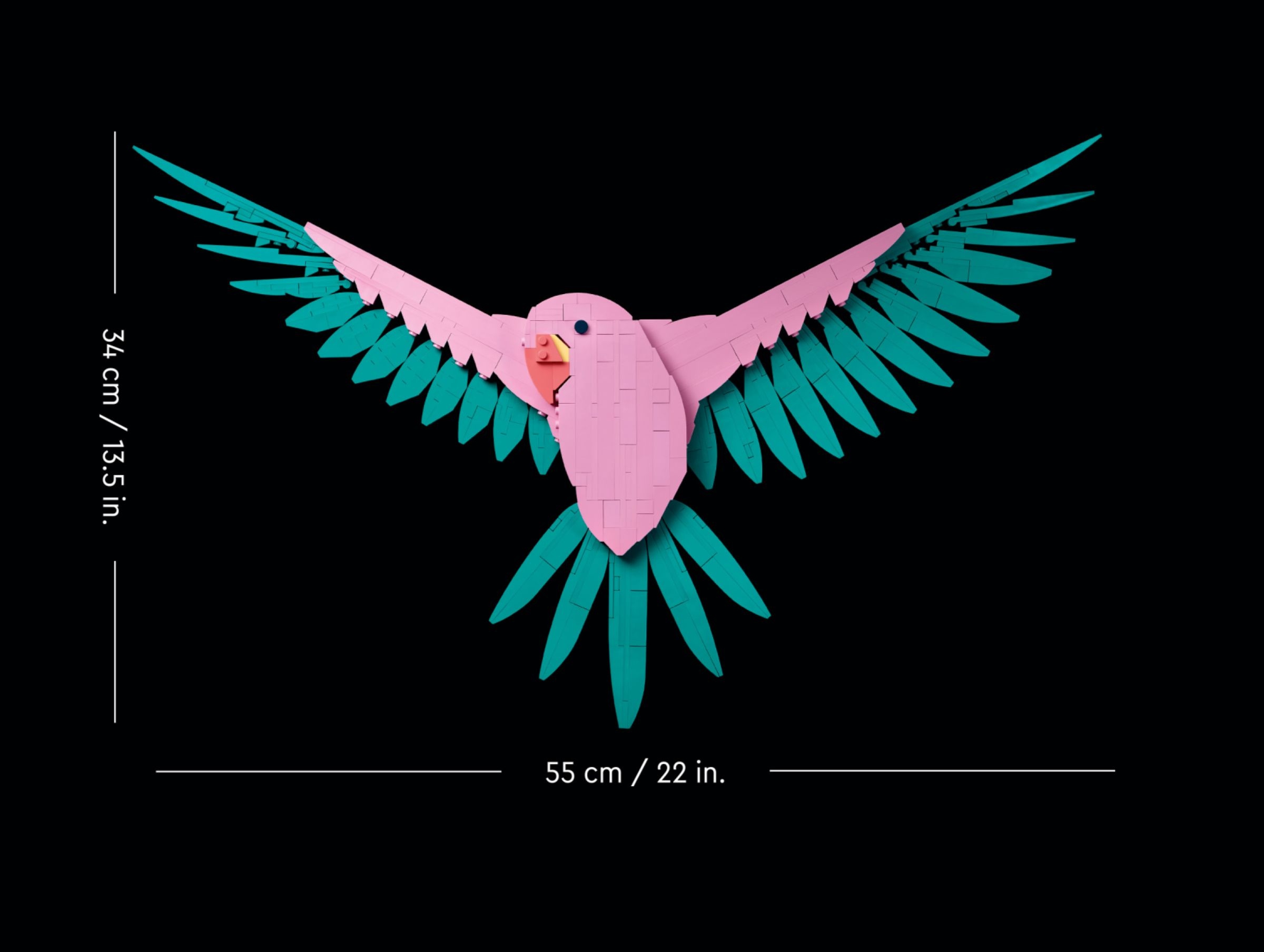 LEGO FAUNA COLLECTION 31211 ART PAPUGI ARY 18+ NOWE Marka LEGO