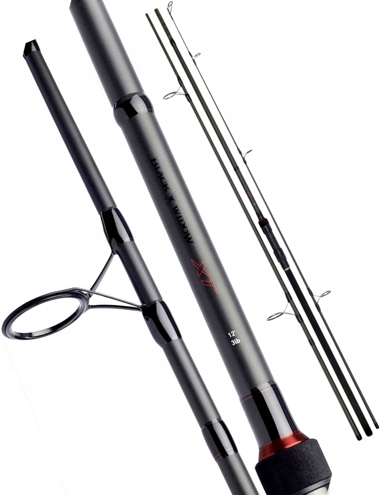 WĘDKA DAIWA BLACK WIDOW CARP XT 3,60m 3lb 50mm 3se - 11584-369 -  12045741546 